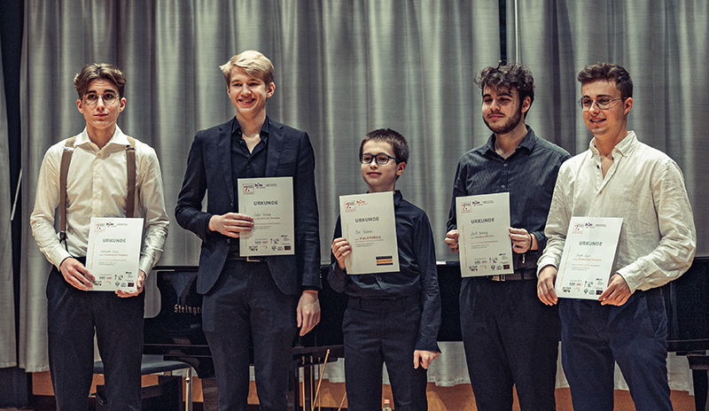 The Prizewinners of the 7th Annual Positively Brass Competition
